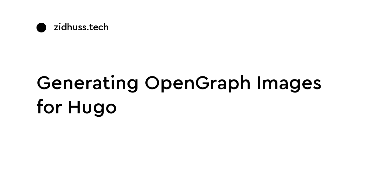 OpenGraph image for this post generated with the code below